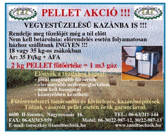 Pellet akció