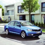 Skoda Rapid illusztráció