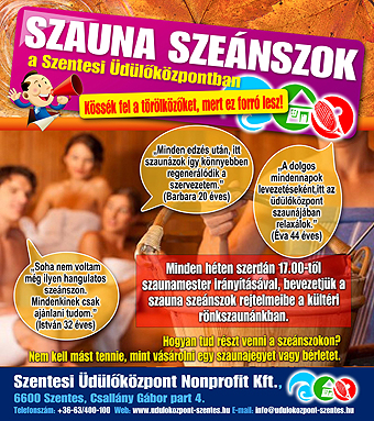 Szauna szeánszok 2012