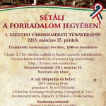 Sétálj a forradalom jegyében