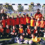 Junior FC 2004 - 2005 szül. korcsoport a Békéscsaba Interliga bajnokság alkalmával.