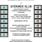 Gyermek klub programok.