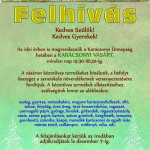 Felhívás.