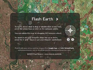 Google Maps Flash Earth